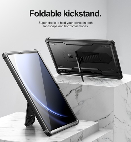 Dexnor for Samsung Galaxy Tab S9 FE Plus Case with Pen Holder Heavy Duty Cover - Picture 16 of 24