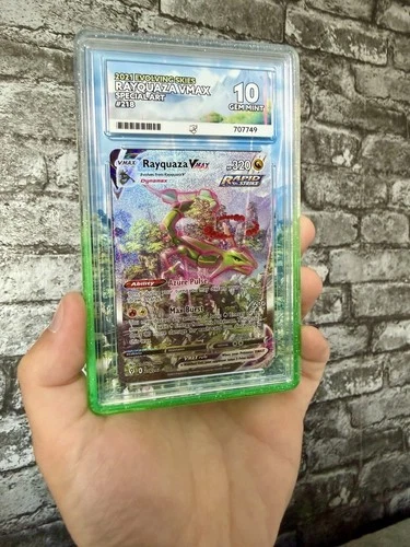 Rayquaza Vmax Alt Art 218/203 - Ace 10 (Perfect Subs)