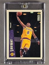 1996-97 Upper Deck Collector's Choice #267 Kobe Bryant Rookie Card RC. rookie card picture