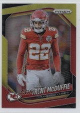 2025 Panini Prizm Red & Yellow Prizm 24/44 Trent McDuffie #177