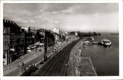 Ak Rüdesheim am Rhein, Rheinpromenade - 4972164