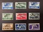 Italy AMG Postage Collectible Stamps #1NLC1-7 Complete 1946-47 MH