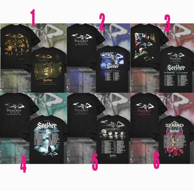 Staind Tour 2026 Break The Cycle 25th T Shirt Reprint