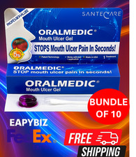 10 X Gel para úlceras bucales