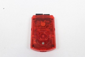 Official Sega Dreamcast Clear Red VMU HKT-7000 Memory Card (GREAT CONDITION)