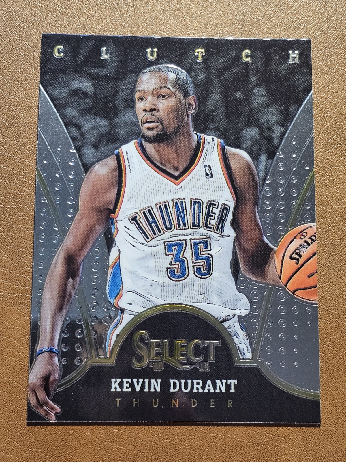 Kevin Durant 2013-14 Select Clutch No. 7