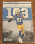 2025 Topps Signature Justin Herbert Base (RAW)