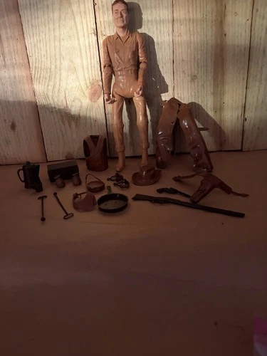 Vintage Marx  Johnny West with accessories