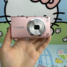 Canon PowerShot A2400 IS Pink 16MP 5x Optical Zoom Digital Camera English