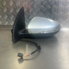 VOLKSWAGEN GOLF MK6 A6 2009-2013 N/S PASSENGER LEFT SILVER METALLIC WING MIRROR