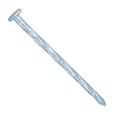 4 in. Galvanized Spiral Landscape Edging Spikes - 7 Gauge Steel - Sandbaggy