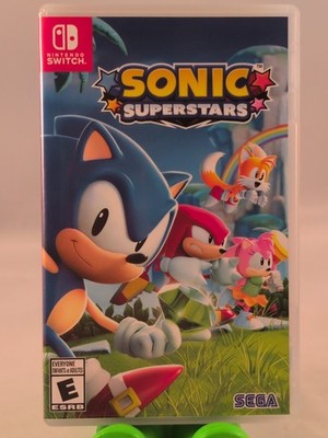 Nintendo Switch Sonic Superstars Pre-owned Case and Cartridge, Tested, Working