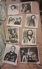 The Who 10 B&W Photos 8X1O MCA Promo Pics + Daltrey Townsend Entwistle Jones
