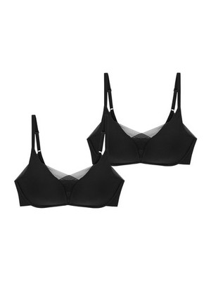 Triumph 2er Pack Damen Top Unterwäsche Soft Soft-Bh Shape Smart Bra Bustier Flex