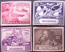Maurice - 1949 - UPU Omnibus Issue MH cv=US$
