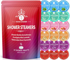 Shower Steamers Aromatherapy, Valentines Day Gifts for Her Him, 18-Pack Shower