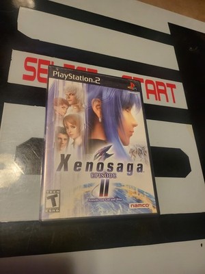 Xenosaga: Episode II Sony PlayStation 2, 2005, Complete Manual, CIB, Tested