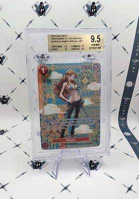 BGS 9.5 - One Piece OP01-016 Nami SP English | eBay