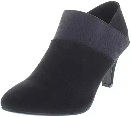   Nuevo KAREN SCOTT botín 'Byann' 37 cremellera negro microsuede  - Imagen 2 de 4