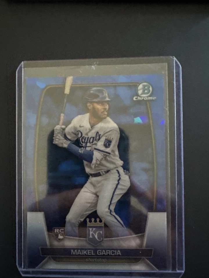 2023 Bowman Chrome Sapphire Edition - Maikel Garcia #30 (RC) - Image 4 of 4