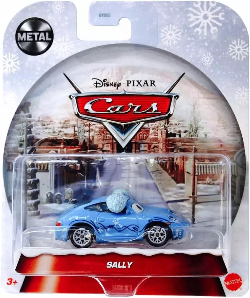 887961969245 MATTEL CARS AUTA WITECZNA SNOW DAY SALLY 1:55 NOWY !!! Mattel