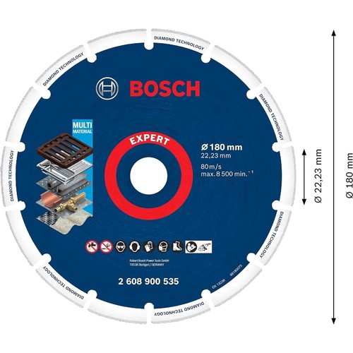 Diamant Trennscheibe für Gusseisen und Edelstahl, Ø 125 mmKleinerWinkelschleifer - Bild 16 von 49