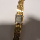 Anne Klein Diamond Women's Rectangle Quartz Analog Gold-Tone Bracelet Watch — photo 3