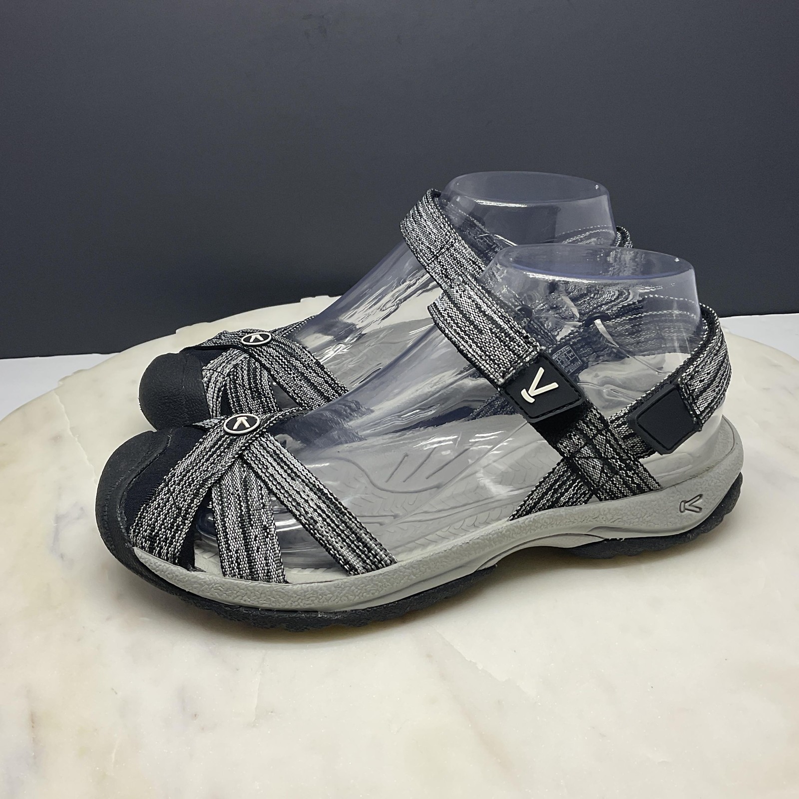 Sandali sportivi Keen Bali donna taglia 6 grigio nero scarpe acqua outdoor 1016805