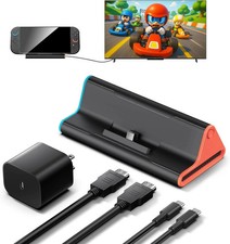 Switch 2 Dock, Docking Station for Nintendo Switch 2 with 60W Charger HDMI