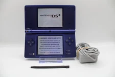Nintendo DSi Metallic Blue Console with Stylus and Charger - 1 Year Warranty!