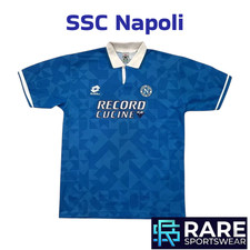 SSC NAPOLI 1992-93 MAGLIA HOME CALCIO GRANDE ADULTO LOTTO (V BUONA)