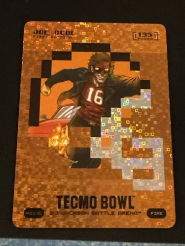 Bo Jackson Battle Arena Tecmo Bowl Joe Cool Helmet Icon Battlefoil Fire Montana