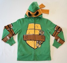 Nickelodeon Teenage Mutant Ninja Turtles Kids Sz. S Zip Up Hoodie Sweatshirt