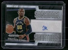2024-25 Panini Prizm Black Jonathan Kuminga Auto Silver