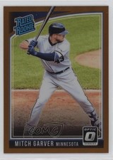 2018 Panini Donruss Optic Rated Rookie Bronze Prizm Mitch Garver #61 2c0