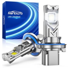 2 PCS M1C H13/9008 LED Fog Light Bulbs 40000LM 6500K Fanless Auto Headlight
