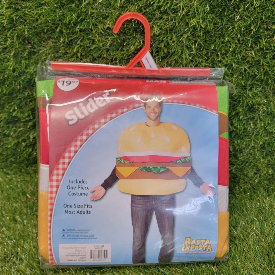 Disfraz Deslizante Rasta Imposta Hombre Talla Única - Nuevo - Halloween - Fiesta Foto 3 de 4