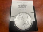 ATB 5oz. Fine Silver Uncirculated Coin - 2015 Blue Ridge Parkway w Box and COA