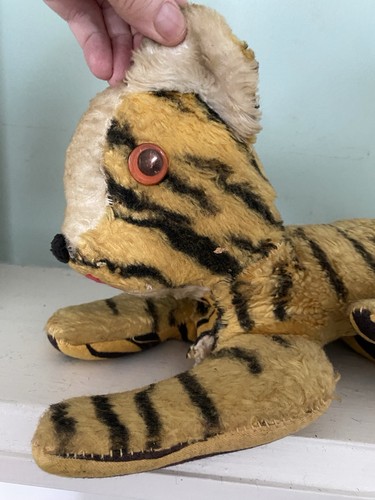 Lot 2 Vintage 1960s Carnival Prize Plush NEED ADOPTION & REPAIR Free Shipping - Picture 4 of 18