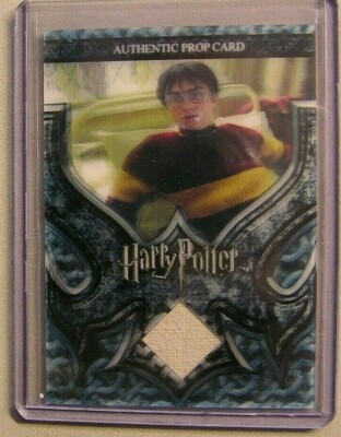 Harry Potter-POA-3D-Screen Used-Relic-LE-Harry's Hospital Wing Sheets-Prop Card