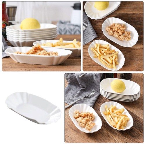 Snackschalen, Pommes-Frites-Gericht, Keramik-Dip-Schalen zum Abendessen, Grillen - Bild 2 von 12