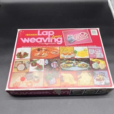 Vintage Love & Money Crafts Hexagon Loom Lap Weaving Set #40290 W/Instructions