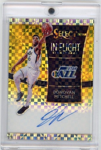 Donovan Mitchell [Gold Prizm] #IF-DML card
