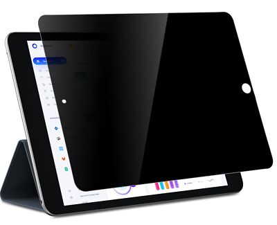 Privacy Screen Protector for iPad 9th 8th 7th Generation 10.2 Inch Accessories