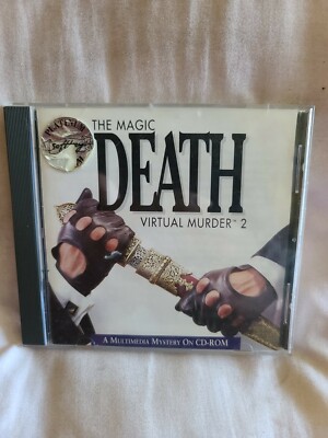 Shelf62g VINTAGE PC GAME/SOFTWARE~ The magic death - virtual murder 2