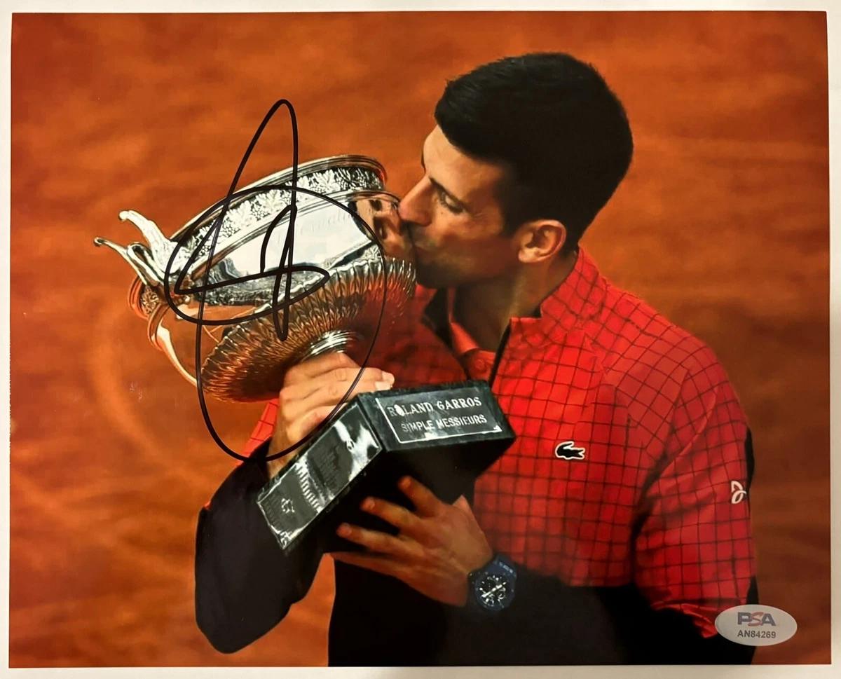 Preços baixos em Fotos autografadas-Novak Djokovic Tennis | eBay