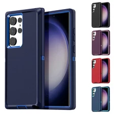 For Samsung Galaxy S23 Ultra/S23 5G Case Hybrid Shockproof Heavy Duty Back Cover