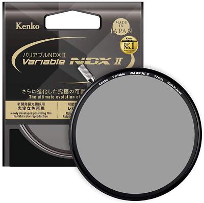 Kenko ND Filter variabel NDX II 77mm variabel ND2,5-ND450 Newtralgrau 773048