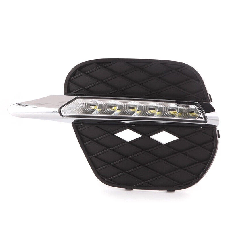 2Pcs LED DRL Daytime Running Lights Fog light Driving Bumper Fit For BMW X5 11+ - Image 4 of 4