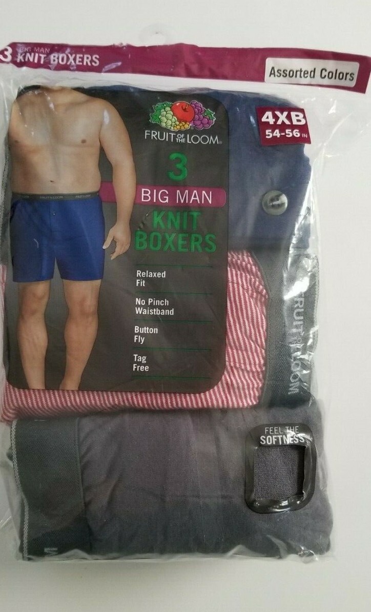 fruit of the loom big and tall boxer briefs 4xl